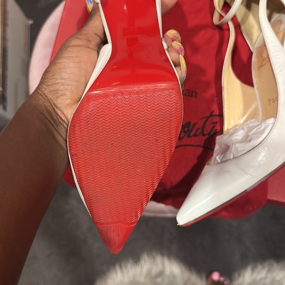 CHRISTIAN LOUBOUTIN
Mascara 100mm Leather Red Sole Pumps - Picture 5 of 6